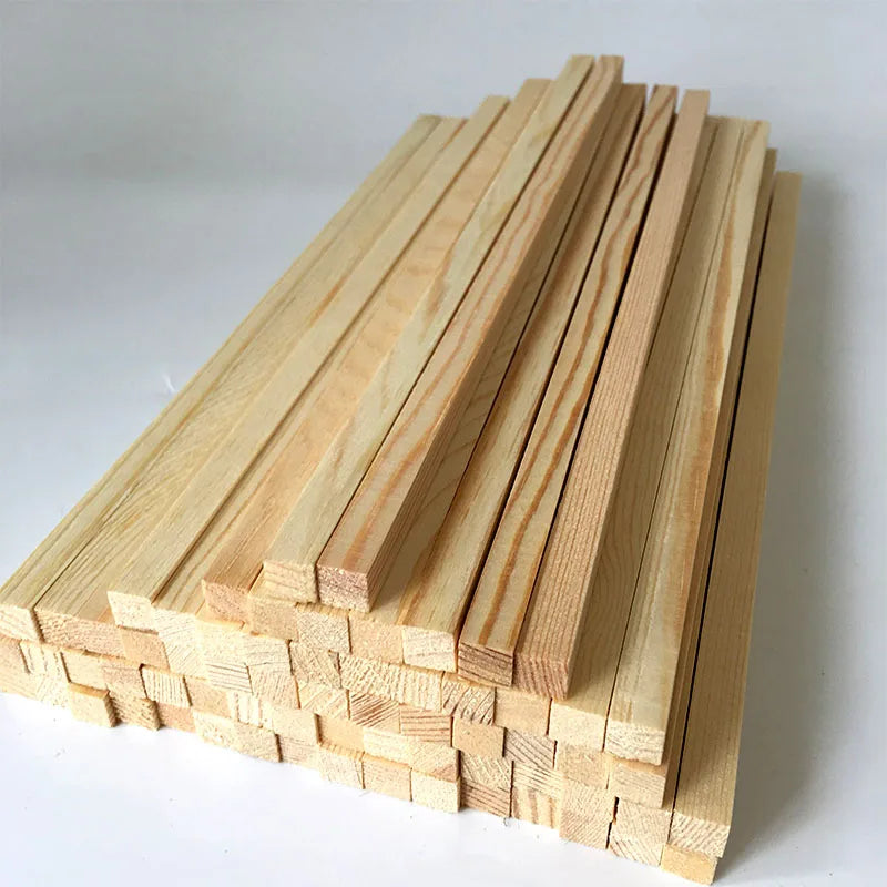 wood stick handmade building model materials square wood