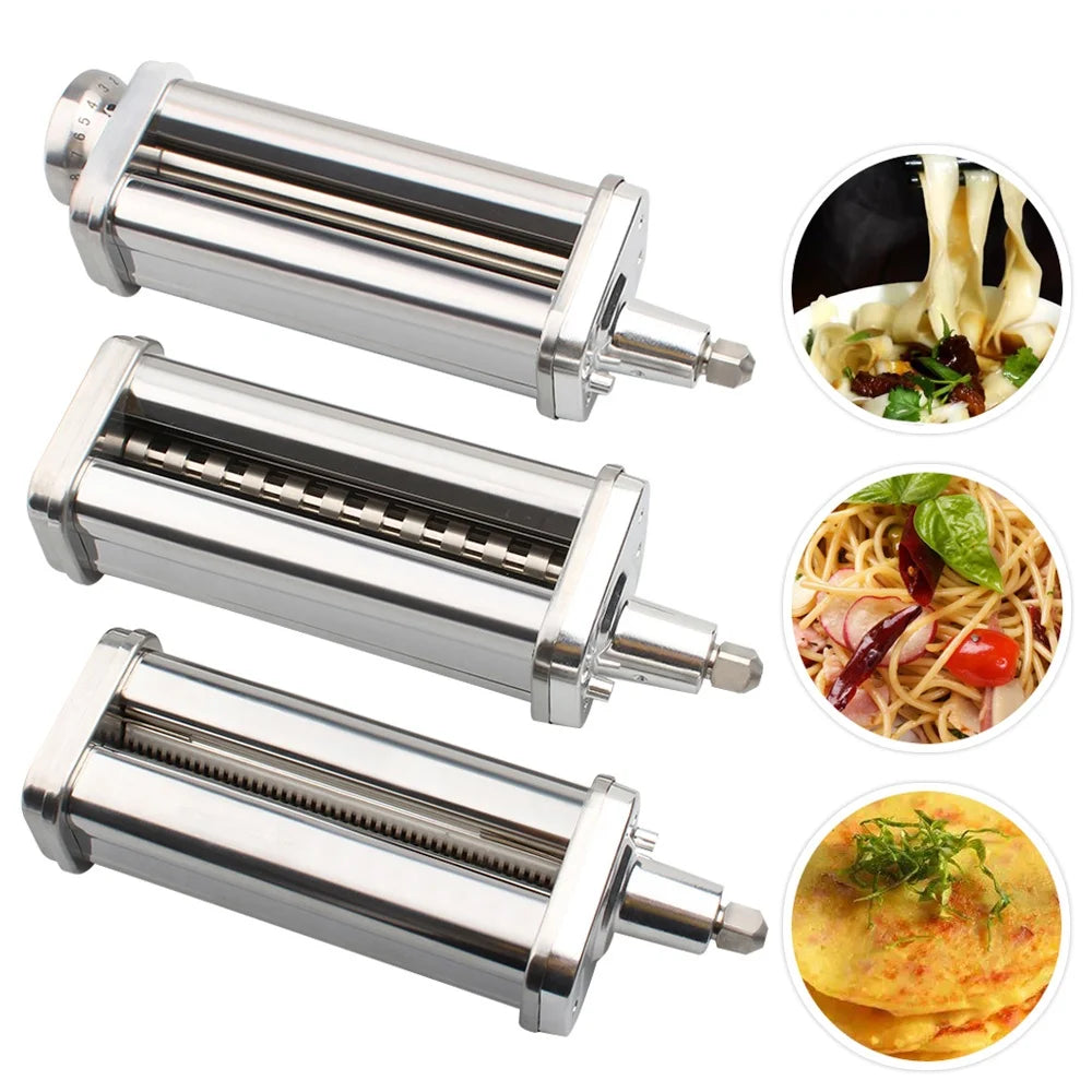 kitchen pasta machine, stainless steel pasta stand mixer noodle accessories kitchen tool KitchenAid accessories