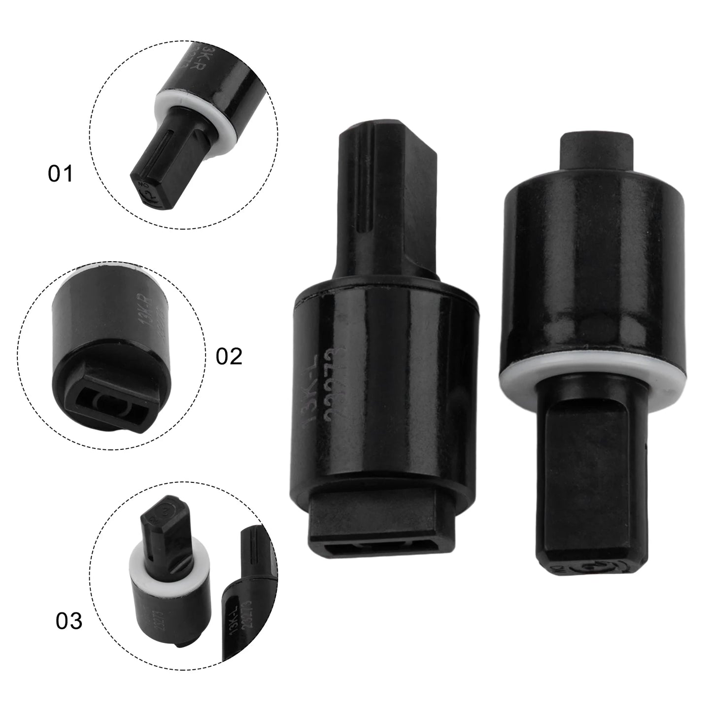 Torque Damper Rotary Damper Accessories Black For Toilet Seats Plastic Brand New High Quality