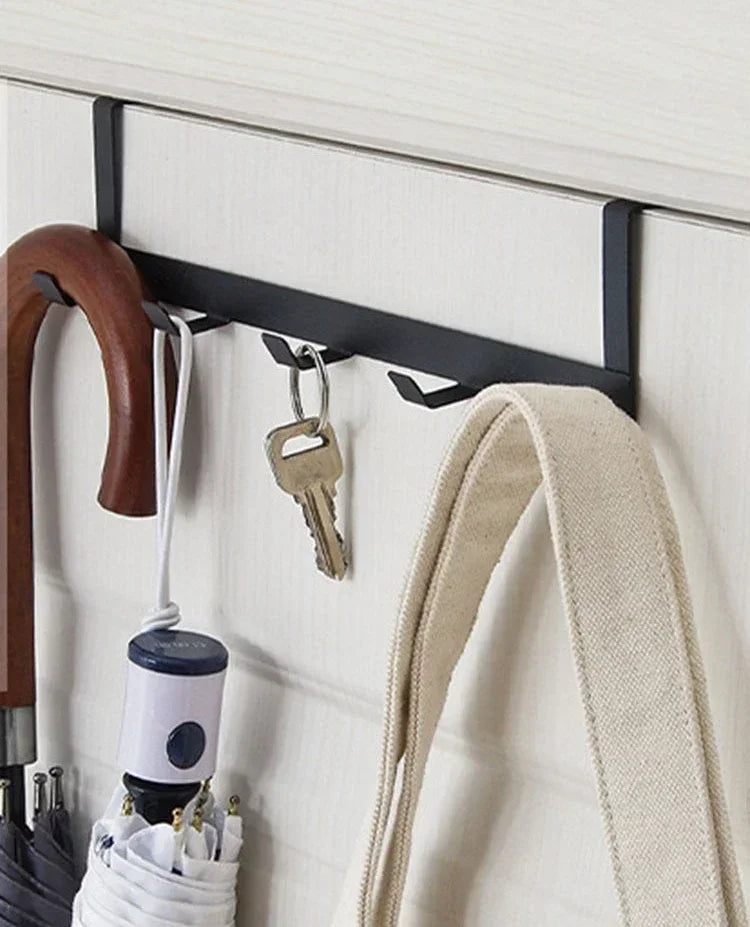 Hooks Home Bathroom Organizer Rack Clothes Coat Hat Towel Hanger Bathroom Kitchen Accessories