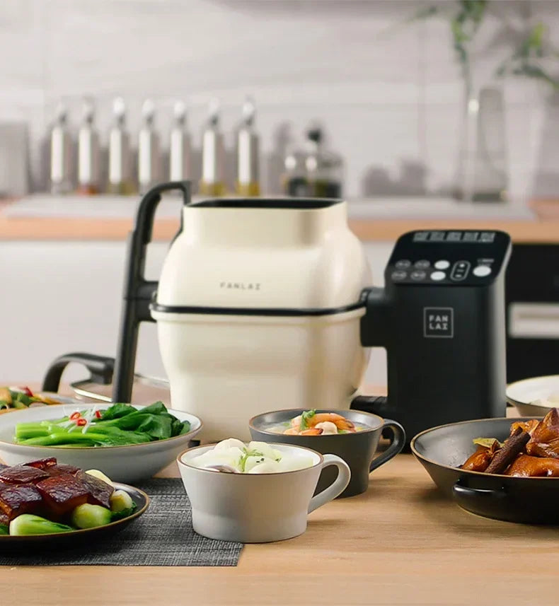 fried rice electric frying pan fried rice machine new fully intelligent cooking pot robot fried rice