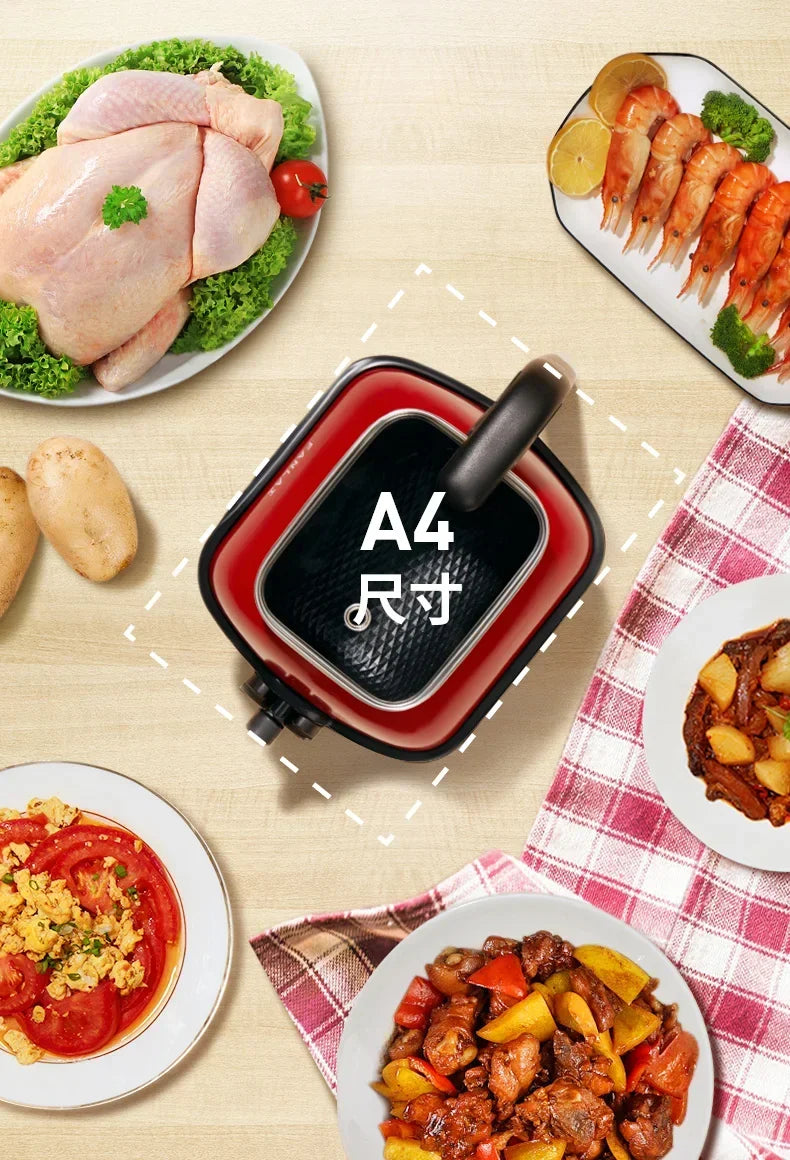 fried rice electric frying pan fried rice machine new fully intelligent cooking pot robot fried rice