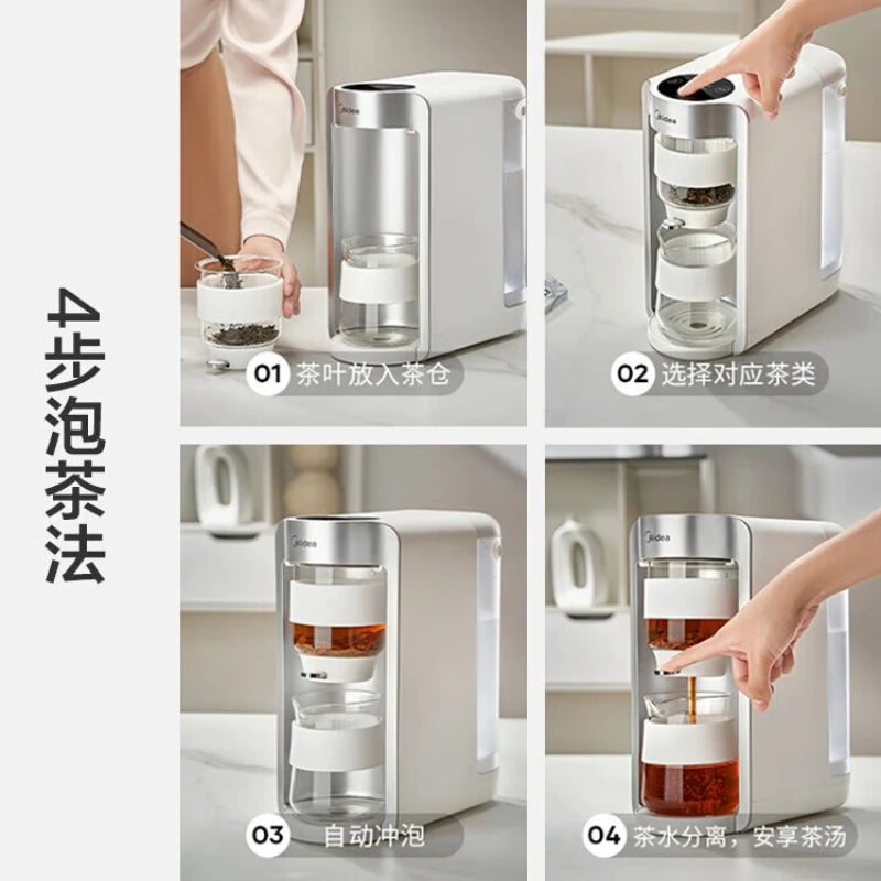 Instant Tea Machine Health Pot Office Desktop Tea Making Machine Speed Heating Kettle Home Appliance Чайник Электрический