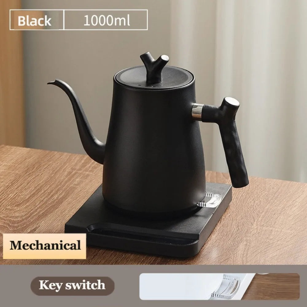 220V Coffee Pot Electric Espresso Pots Gooseneck Kettle 6 Temperature Smart Water Bottle Hand Brew Milk Moka Pot Home Appliance