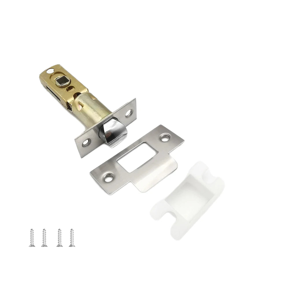 1set Door Lock Body For Bathroom Single Tongue Lock Bolt With Core Home Improvement 60-70cm Adjustable Door Lock Hardware Tools