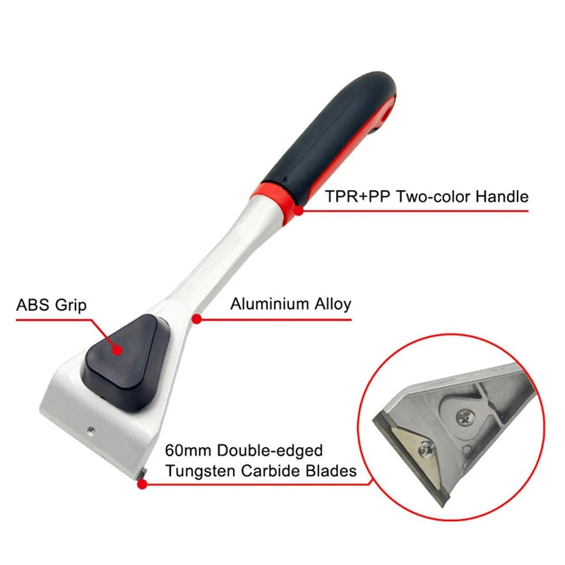 Paint Scraper Tool Home Improvement Caulk Removal Tool Putty Knife For Decorate Metal Mud Concretes Repairing Drywall